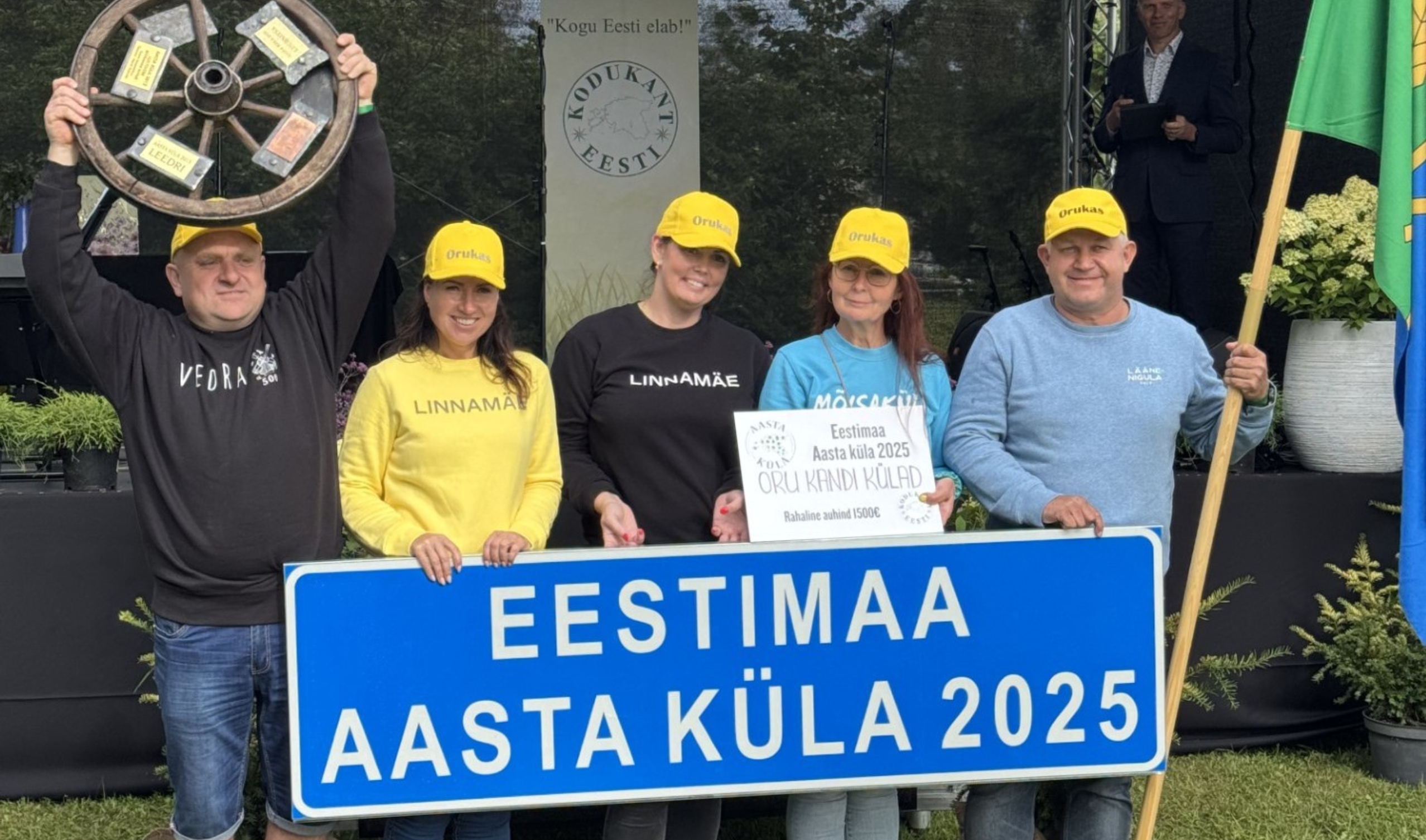 Üheteistümnenda Eesti Aasta küla tiitli sai Oru külade piirkond Läänemaal